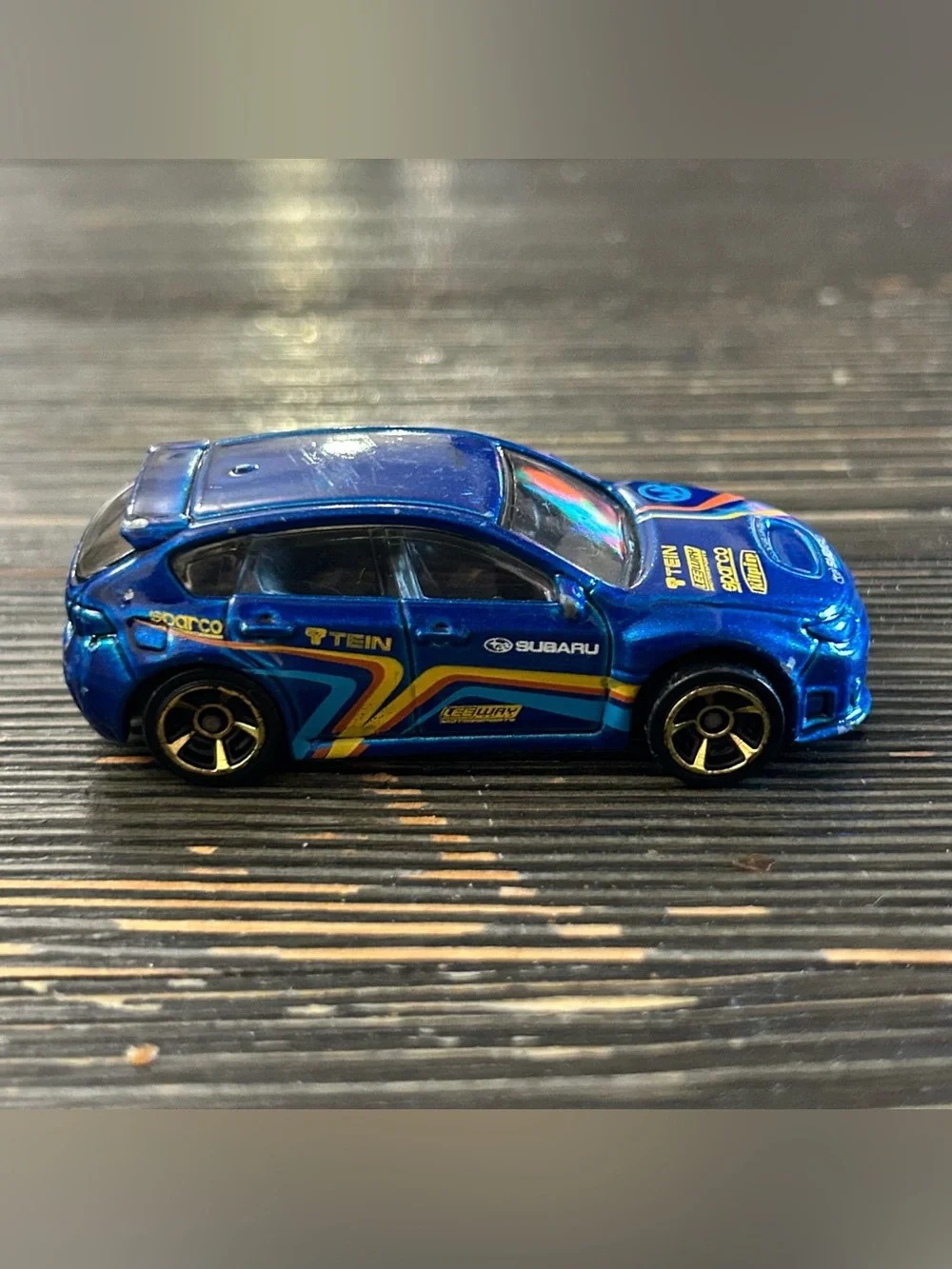 2011 Hotwheels Subaru WRX-STI Made In Malaysia Mattel